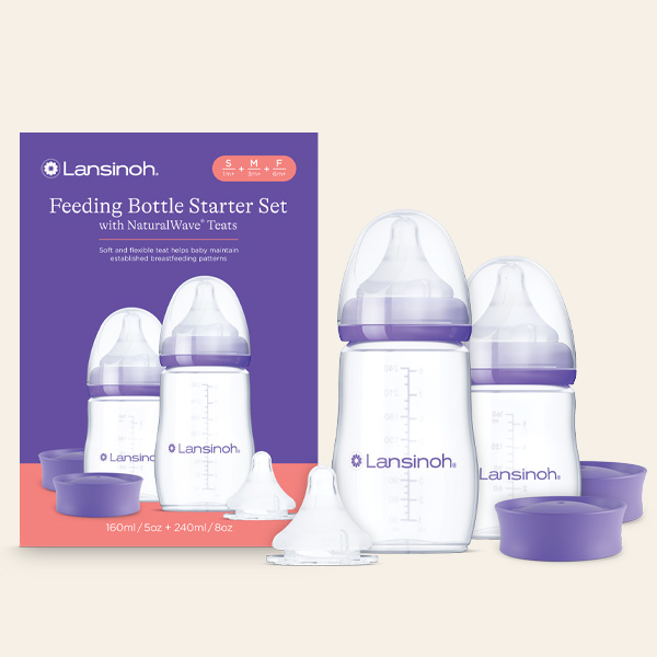 160 ml & 240 ml Biberon ve NaturalWave® Biberon Emziği Başlangıç Seti