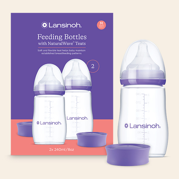 2 X 240 ml Biberon & NaturalWave® Biberon Emziği