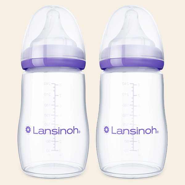 2 X 240 ml Biberon & NaturalWave® Biberon Emziği