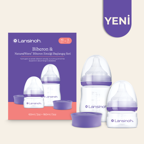Yenidoğan Biberon Seti (60 ml XS Akış + 160 ml S Akış)